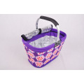 600D Folding Cooler Shopping Basket